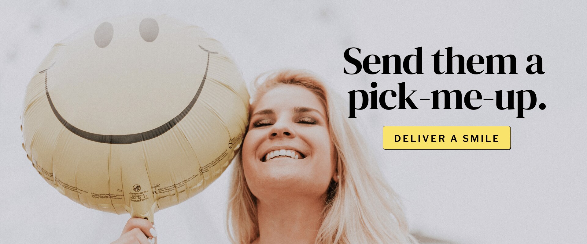 Send them a pick-me up banner.